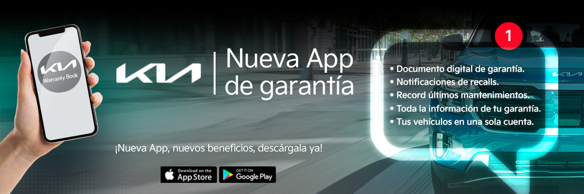 Kia lanza nueva app de garantía